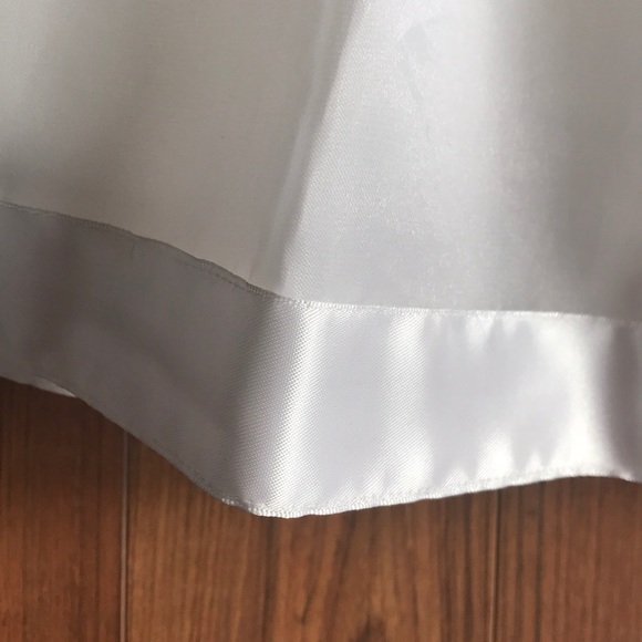 Us Angels flower girl organza and satin  dress 👗 - Picture 4 of 5